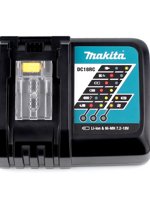 Makita DVC 261 RTX15 Aspirateur dorsal sans fil 36V (2x 18V) 2L brushless + 2x Batteries 5.0Ah + Chargeur