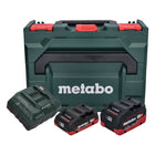 Metabo Basis Set LIHD 18 V Li-Ion Akku CAS System + 1x Akku 4,0 Ah + 1x Akku 5,5 Ah + Ladegerät + metaBOX ( 685136000 ) - Toolbrothers