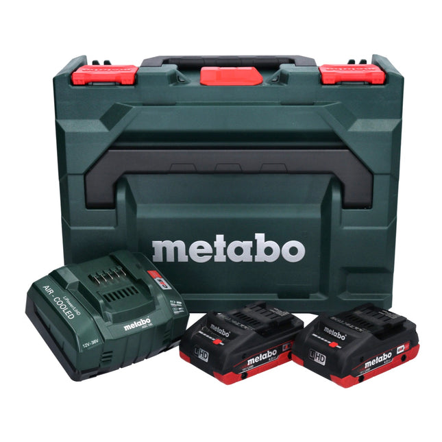 Metabo Basis Set LIHD + 2x Akku 4,0 Ah + Ladegerät + metaBOX ( 685130000 )