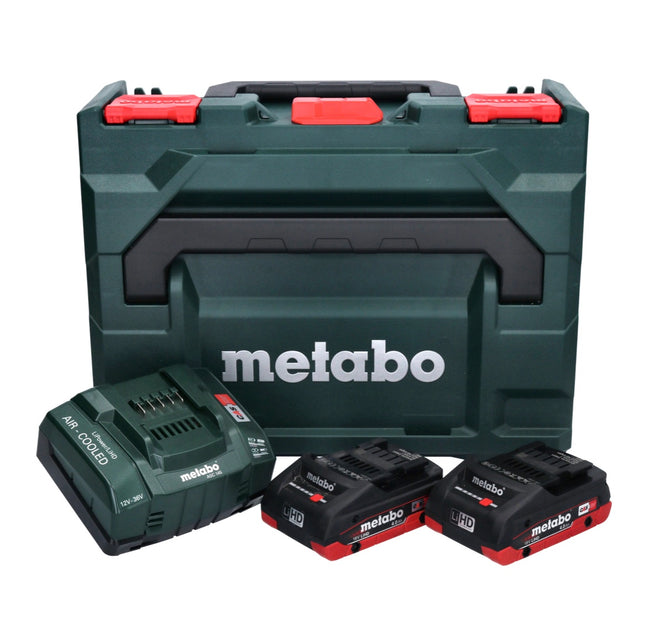 Metabo Basis Set LIHD + 2x Akku 4,0 Ah + Ladegerät + metaBOX ( 685130000 )