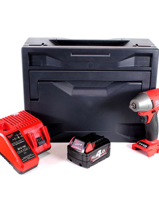 Milwaukee M18 FIWF 38-401M Akku Schlagschrauber 18V 284 Nm 3/8" Brushless + 1x Akku 4,0Ah + Ladegerät + M-Box