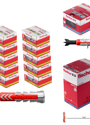 Fischer Profibox DUO-Line mit 1000 Stk. DUOPOWER 6x30mm + 50 Stk. DUOTEC 10 + 50 Stk. DUOBLADE ( 553667 )