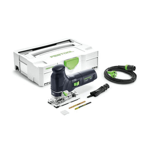 Festool TRION PS 300 EQ-Plus Pendelstichsäge 720 W ( 576615 ) + 2x Sägeblatt + Splitterschutz + systainer - Nachfolger von 561445