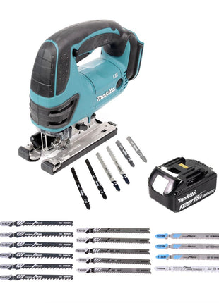 Makita DJV 180 F1 scie sauteuse sur batterie 18V + 1x batterie 3,0Ah + 21x lame de scie sauteuse - sans chargeur