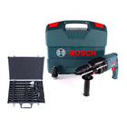 Bosch GBH 2-26 F Bohrhammer 830W 2,7J SDS-plus + 17tlg. Bohrer Meißel Set + Koffer