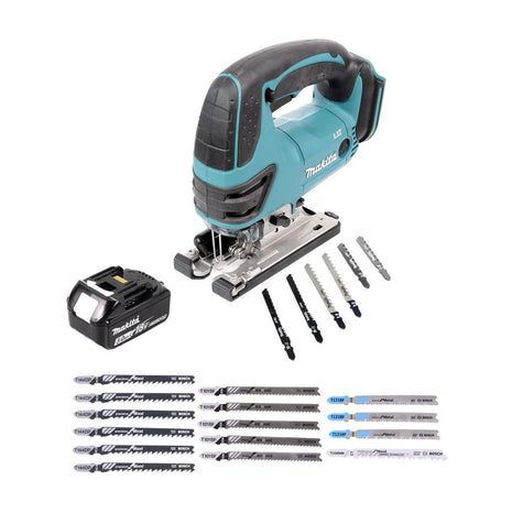 Makita DJV 180 F1 scie sauteuse sur batterie 18V + 1x batterie 3,0Ah + 21x lame de scie sauteuse - sans chargeur