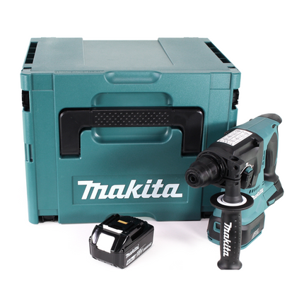 Makita DHR 242 M1J Akku Bohrhammer 18V 2,0J SDS-plus Brushless + 1x Akku 4,0Ah + Makpac - ohne Ladegerät