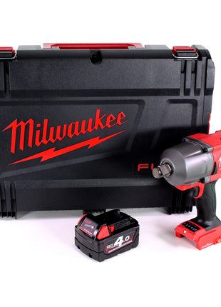 Milwaukee M18 ONEFHIWF34 401 llave de impacto inalámbrica 3/4" 18V 1627Nm + 1x batería 4.0Ah + caja HD - sin cargador