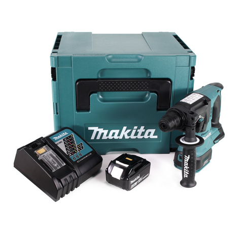 Makita DHR242RG1J Marteau perforateur sans fil 2,0J SDS-plus 18V Brushless  + 1x Batterie 6,0Ah + Chargeur + Coffret Makpac