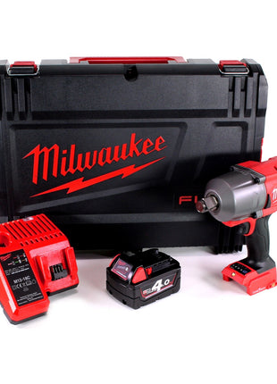 Milwaukee M18 ONEFHIWF34 401X Akku-Schlagschrauber 3/4" 18V 1627Nm + 1x Akku 4,0Ah + Ladegerät + HD-Box