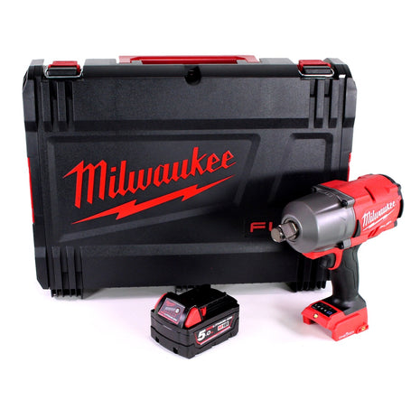 Milwaukee M18 ONEFHIWF34 501 llave de impacto inalámbrica 3/4" 18V 1627Nm + 1x batería 5.0Ah + caja HD - sin cargador