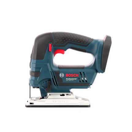 Bosch GST 18 V-LI S Akku Stichsäge 18V + Stichsägeblatt Set 15tlg. + 2 x Akku 2,0Ah + L-Boxx + Ladegerät