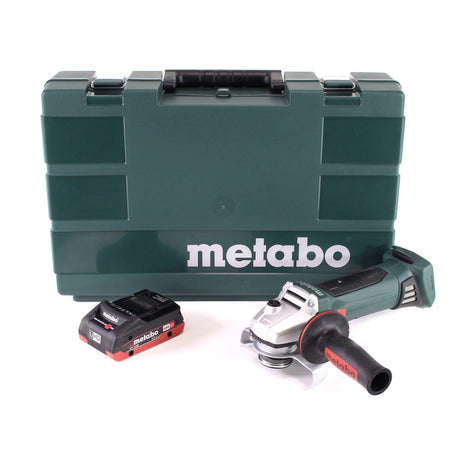 Metabo W 18 LTX 125 Quick Winkelschleifer 18V 125mm + 1x Akku 4,0Ah + Koffer - ohne Ladegerät