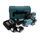 Makita DHR 182 RWFJ Akku Bohrhammer 18V 1,7J SDS-plus Brushless + 2x Akku 3,0Ah + Ladegerät + Staubabsaugung + Makpac