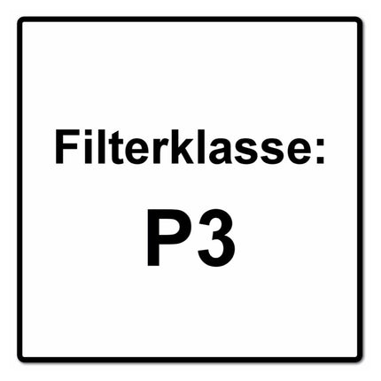 Dräger X-plore 3300 M Atemschutz Maske Halbmaske für Bajonettfilter Größe M + X-plore P3 R Partikelfilter 2 Stück Bajonettfilter  ( 6738011 )