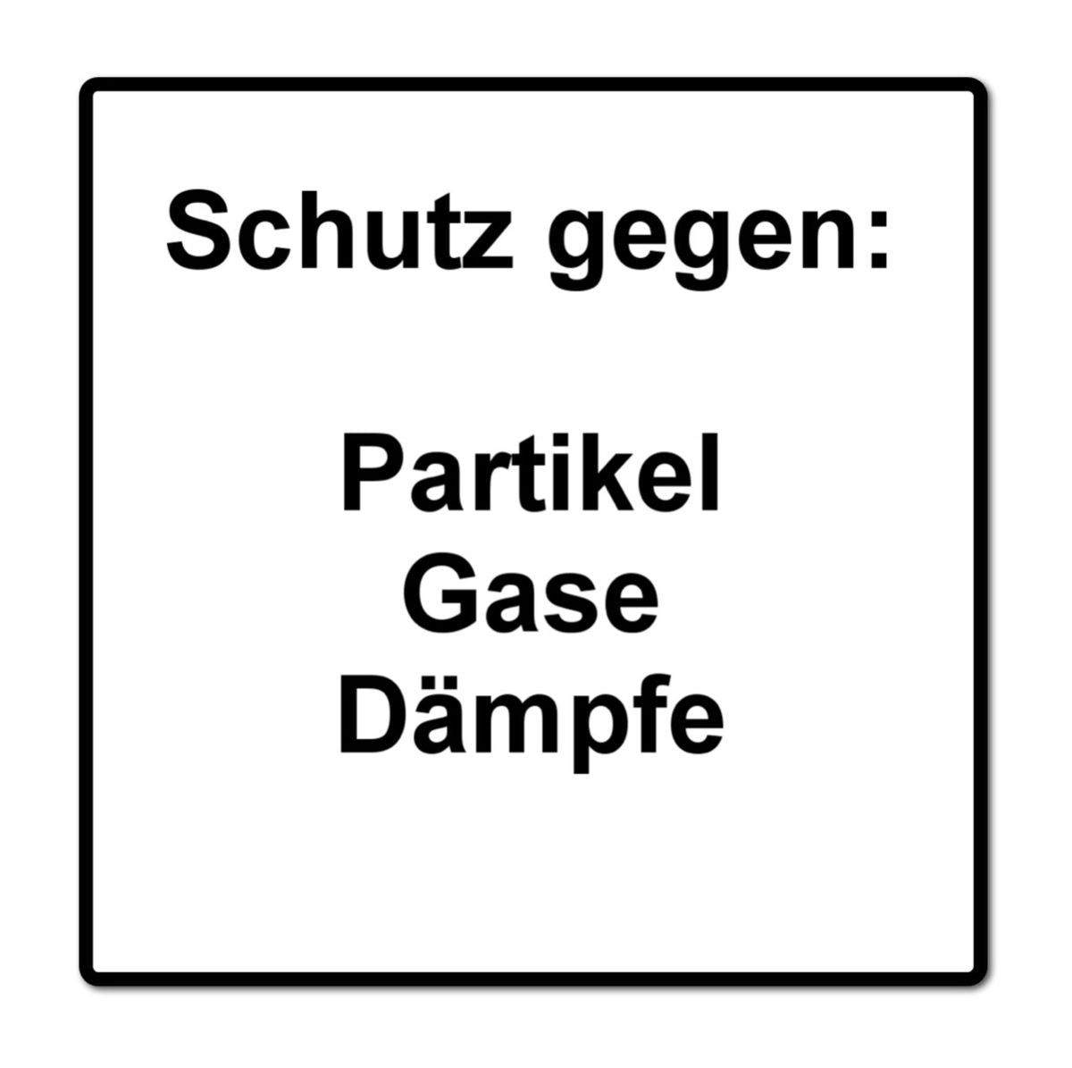 Dräger X-plore 3300 S Atemschutz Maske Halbmaske für Bajonettfilter Größe S + X-plore P3 R Partikelfilter 2 Stück Bajonettfilter