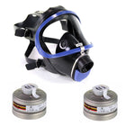 Dräger X-plore 6300 Atemschutzvollmaske ( R55800 ) EN 148-1 / EN 136 Klasse 2 + 2x X-plore Rd40 Atemschutzfilter A2B2E2K2 Hg P3 R D ( 6738797 )