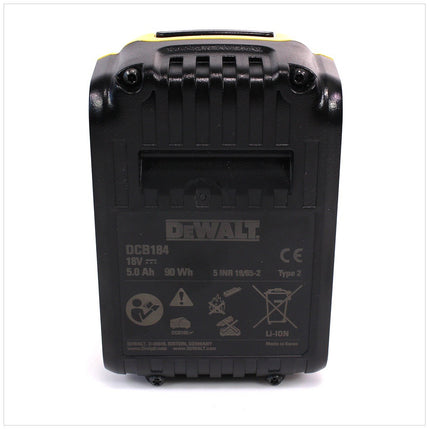 Dewalt DCB 184 Akku 18 V 5 Ah 5000 mAh XR Li Ion 3 - toolbrothers