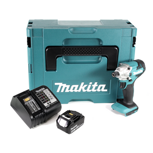 Makita DTD 156 SF1J Akku Schlagschrauber 18V 155Nm + 1x Akku 3,0Ah + Ladegerät + Makpac