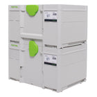 Festool Systainer Set 2x SYS3 M 337 ( 2x 204844 ) 32,4 Liter 396x296x337mm Werkzeugkoffer koppelbar - Toolbrothers