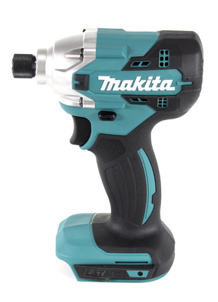 Llave de impacto a batería Makita DTD 156 ST1X4 18V 155Nm + 1x batería 5,0Ah + cargador + juego de brocas de 70 piezas + maletín de herramientas de aluminio X4 con inserto universal