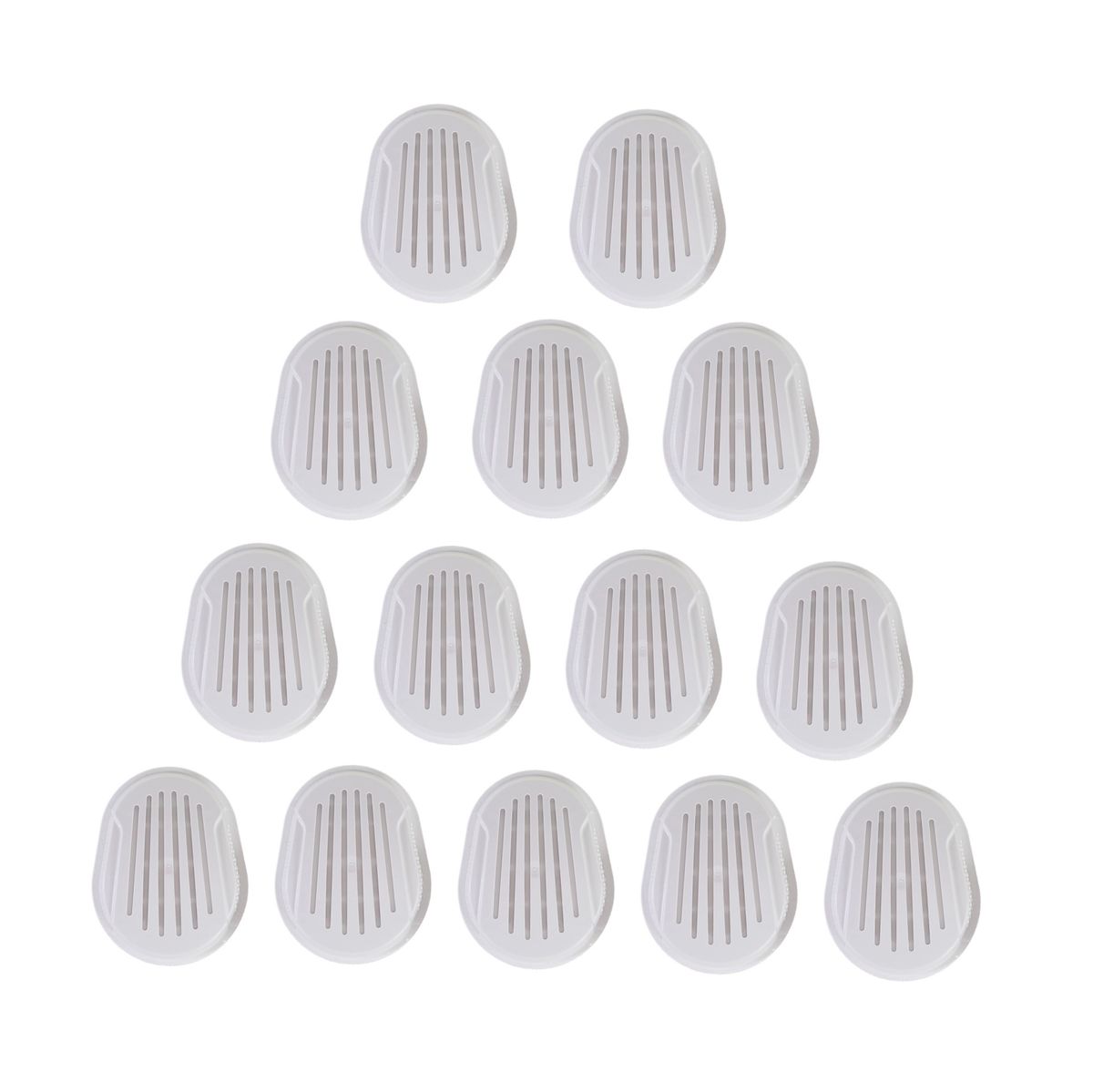 Dräger Set X-plore Kombinationsfilter Bajonett 14 Stück ( 7x 6738817 ) für X-plore 3300 / 3500 / 5500  ( A1B1E1K1 Hg P3 R D )