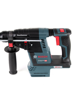 Bosch GBH 18V-26 Akku Bohrhammer 18V 2,6J SDS plus Brushless + 1x Akku 5,0Ah + Ladegerät + Zubehör Steckdosenkronen + L-Boxx