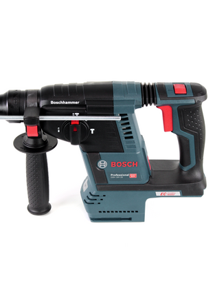 Bosch GBH 18V-26 Akku Bohrhammer 18V 2,6J SDS plus Brushless + 2x Akku 5,0Ah + Ladegerät + Zubehör Steckdosenkronen + L-Boxx