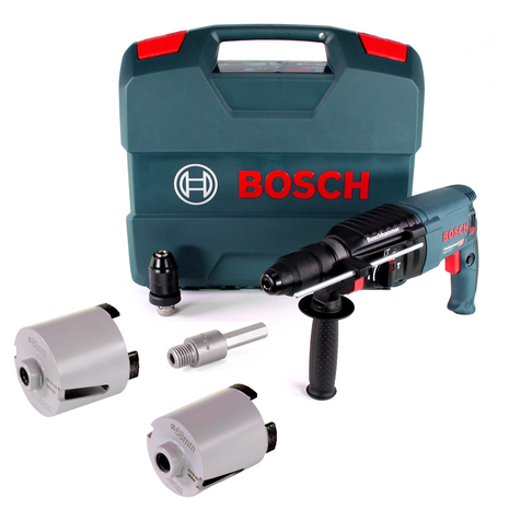 Taladro percutor Bosch GBH 2-26 F 830W 2.7J SDS-plus Solo + accesorios broca M16 + estuche