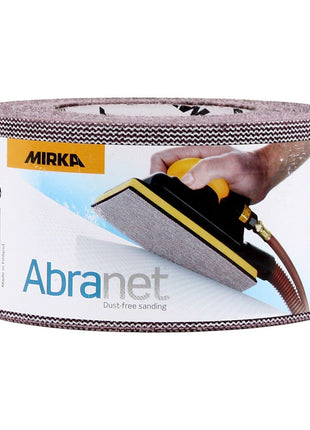 Mirka ABRANET Schleifpapier Rolle 75mm x 10m P80 Schleifrolle Klett ( 545BI001803R )