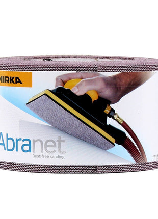 Mirka ABRANET Schleifpapier Rolle 75mm x 10m P180 Schleifrolle Klett ( 545BI001183R )