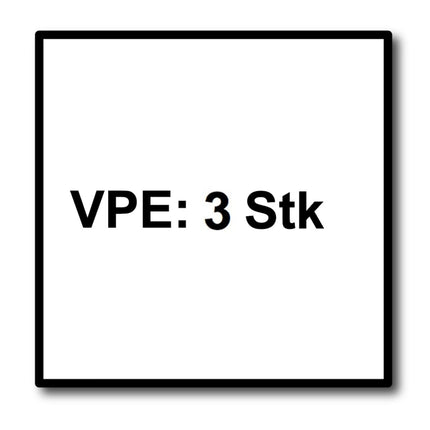 Festool 3x Feinzahn Kreissägeblatt HW 216 x 2,3 x 30 mm W60 216 mm 60 Zähne ( 3x 500125 )