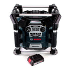 Bosch GML 20 Baustellenradio 14,4-18V + 1x Akku 2,0Ah - ohne Ladegerät