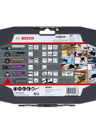 Bosch GOP 18 V-EC Akku Multi-Cutter 18V Starlock Brushless Solo + Starlock Set Best of Renovation 5tlg. - ohne Akku, ohne Ladegerät