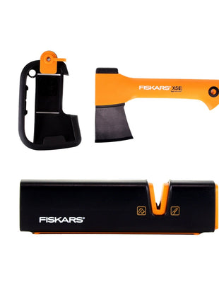 Fiskars Juego de chimenea X5 K40 Afilador (1025441)