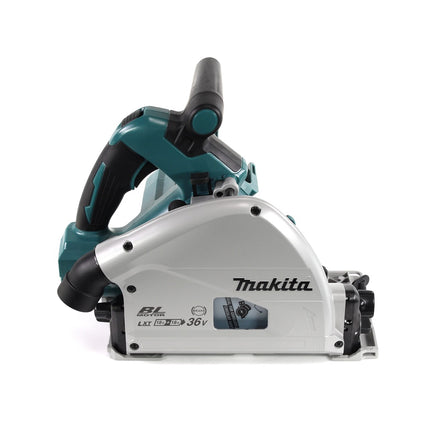 Makita DSP 600 RT Akku Tauchsäge 36V (2x18V) 165 mm Brushless + 2x Akku 5,0Ah + Ladegerät