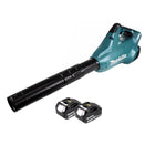 Soplador de hojas a batería Makita DUB 362 F 2x18V + 2x batería 3.0Ah - sin cargador