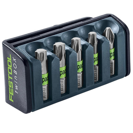 Festool BT-IMP SORT1 Bitkassette Set 6tlg. 1/4" schlagfest 25mm ( 204381 ) + Box - Toolbrothers