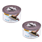 Mirka ABRANET 2x Schleifpapier Rolle 75mm x 10m P80 Schleifrolle Klett ( 2x 545BI001803R )