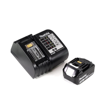 Makita DHP 453 SFTK W Akku Schlagbohrschrauber 18V 42Nm + 1x Akku 3,0Ah + Schnellladegerät + 101-tlg. Zubehörset + Koffer