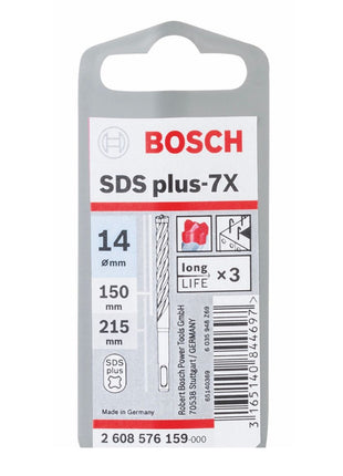 Bosch SDS-plus 7X Foret en carbure 14x150x215mm certifié PGM ( 2608576159 )