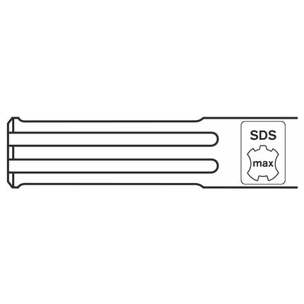 Bosch Fliesenmeißel SDS-max 300x50mm ( 2608690098 ) Long Life selbstschärfend