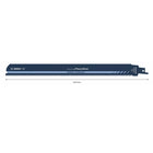 Bosch S 1255 CHM Lame de scie sabre Endurance for Heavy Metal 300x25x1,25mm (2608653184)