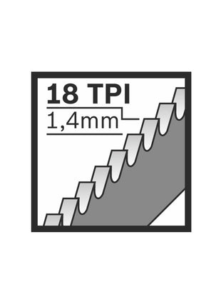 Bosch S 522 EHM Säbelsägeblatt Endurance for Stainless Steel, 115x19x1mm  ( 2608653096 ) - Toolbrothers