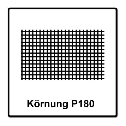Mirka ABRANET 2x Schleifpapier Rolle 115mm x 10m P180 Schleifrolle Klett ( 2x 545BY001183R )