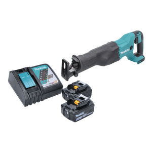 Makita DJR 186 RT Akku Reciprosäge Säbelsäge 18 V + 2x Akku 5,0 Ah + Ladegerät