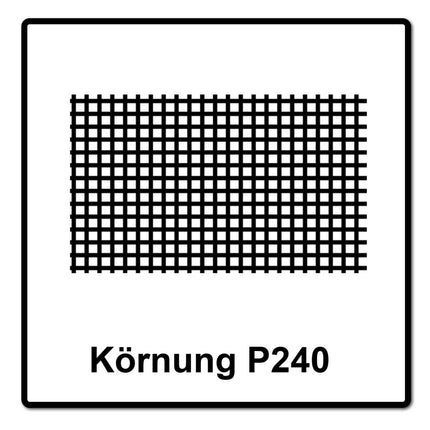 Mirka ABRANET 2x Schleifpapier Rolle 115mm x 10m P240 Schleifrolle Klett ( 2x 545BY001253R )