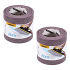 Mirka ABRANET 2x rollo de papel de lija 115mm x 10m P240 rollo de lija Velcro (2x 545BY001253R)