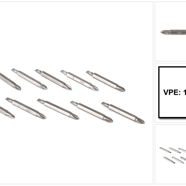 Makita Bit Set PH2 65 mm 10 Stück - Toolbrothers