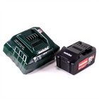 Set básico Metabo 1x batería Li-Power 18 V 4,0 Ah CAS Li-Ion (625591000) + cargador ASC 55 (627044000)